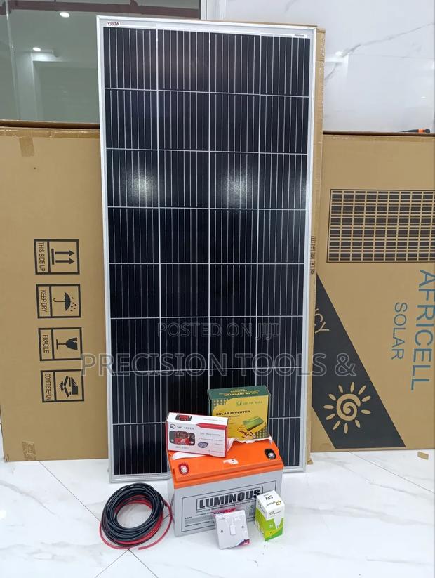 Luminous 100ah Solar Package - main view
