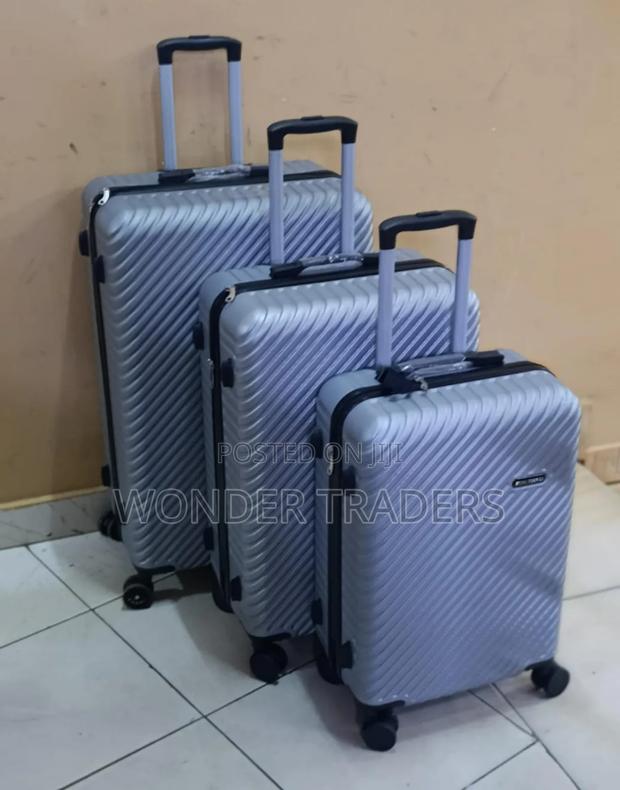 3 in 1 Luxurious Fibre Suitcase*
Zipper Closure Frame.
 - thumbnail 2