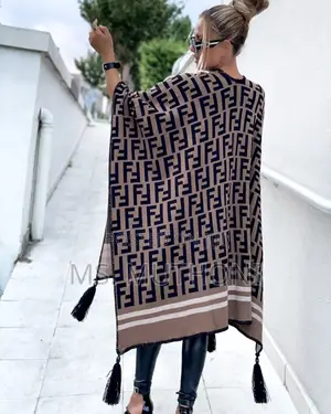 Warm Fashion Fendi Ponchos / Coverups