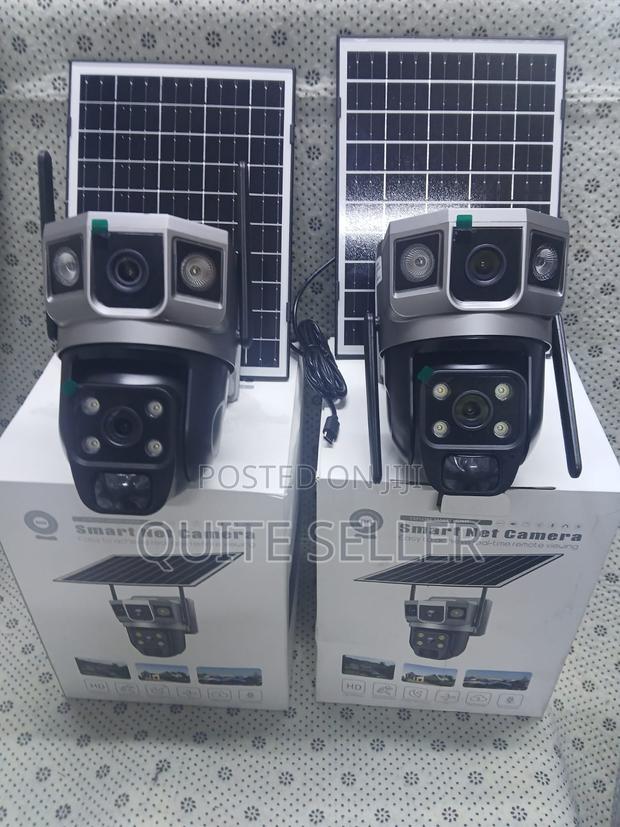 V380 Pro 4g Wifi Outdoor Solar Dual Lens Camera