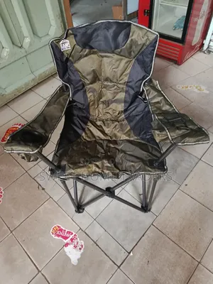 Strong Camping Chair With Cap Holder