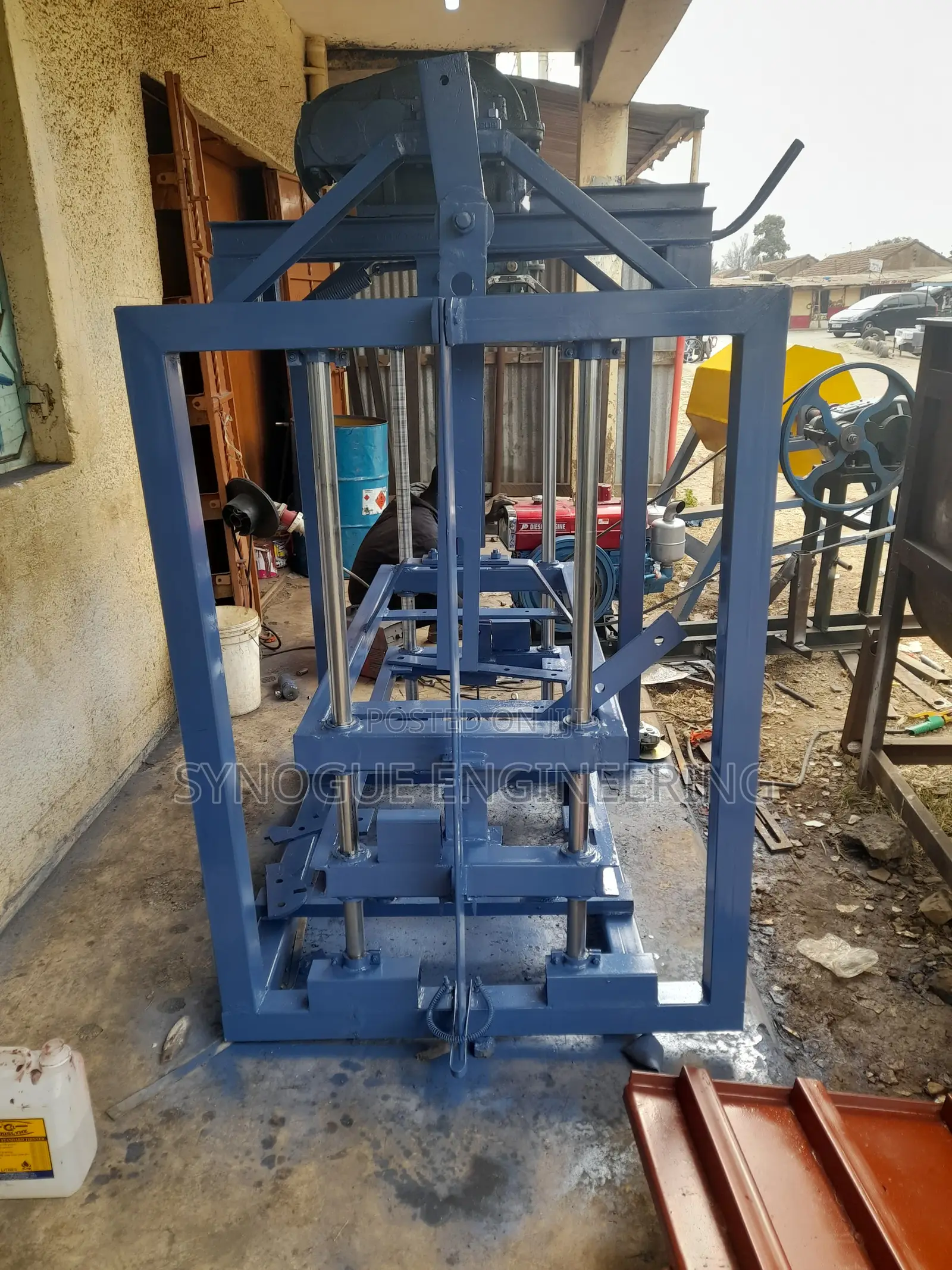 Concrete Cabro Making Machine Unit (Cbm-1x)