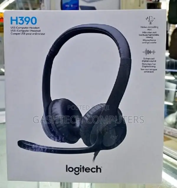 Logitech H390 Usb Computer Headset Logitech H390 Usb Compute