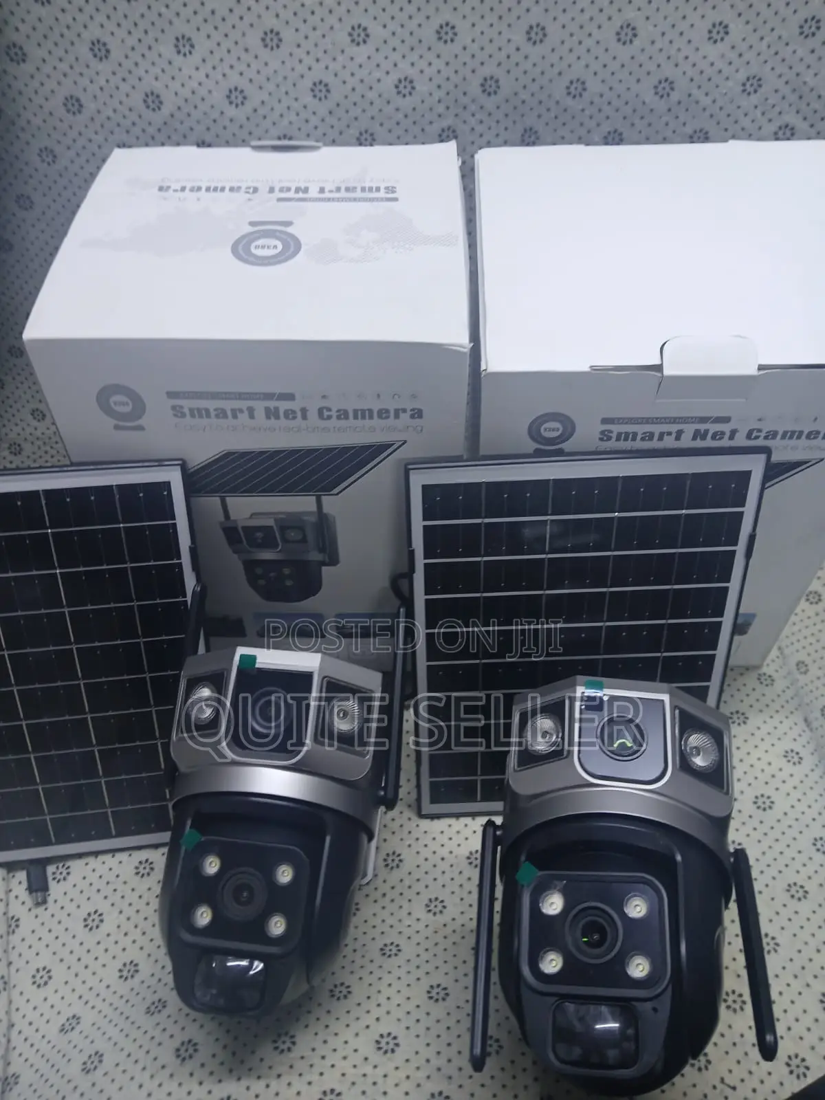 V380 Pro Dual Lens Solar Powered Wifi/4g Simcard Home Survel