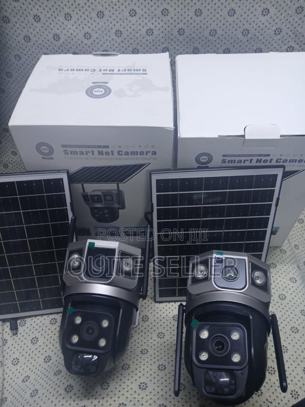 V380 Pro Dual Lens Solar Powered Wifi/4g Simcard Home Survel