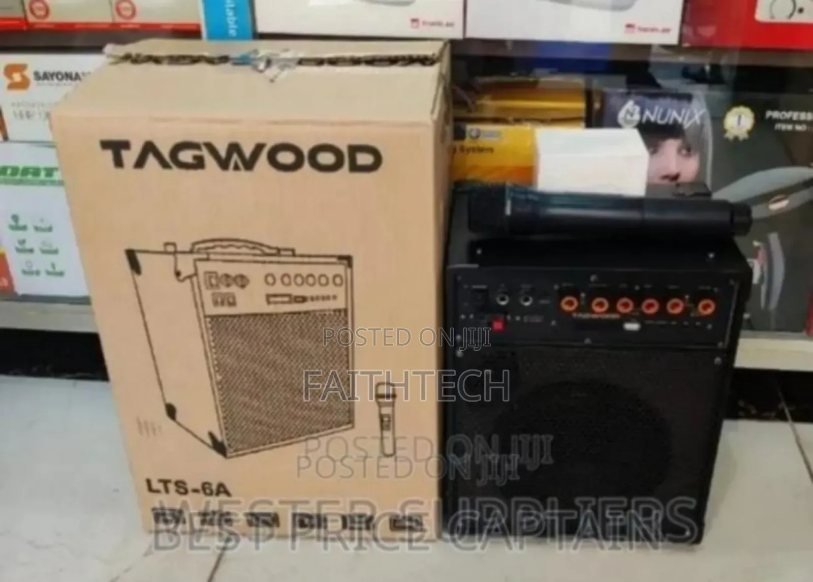 *Tagwood 6" Rechargeable Portable Speaker 6a