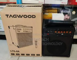 *Tagwood 6" Rechargeable Portable Speaker 6a