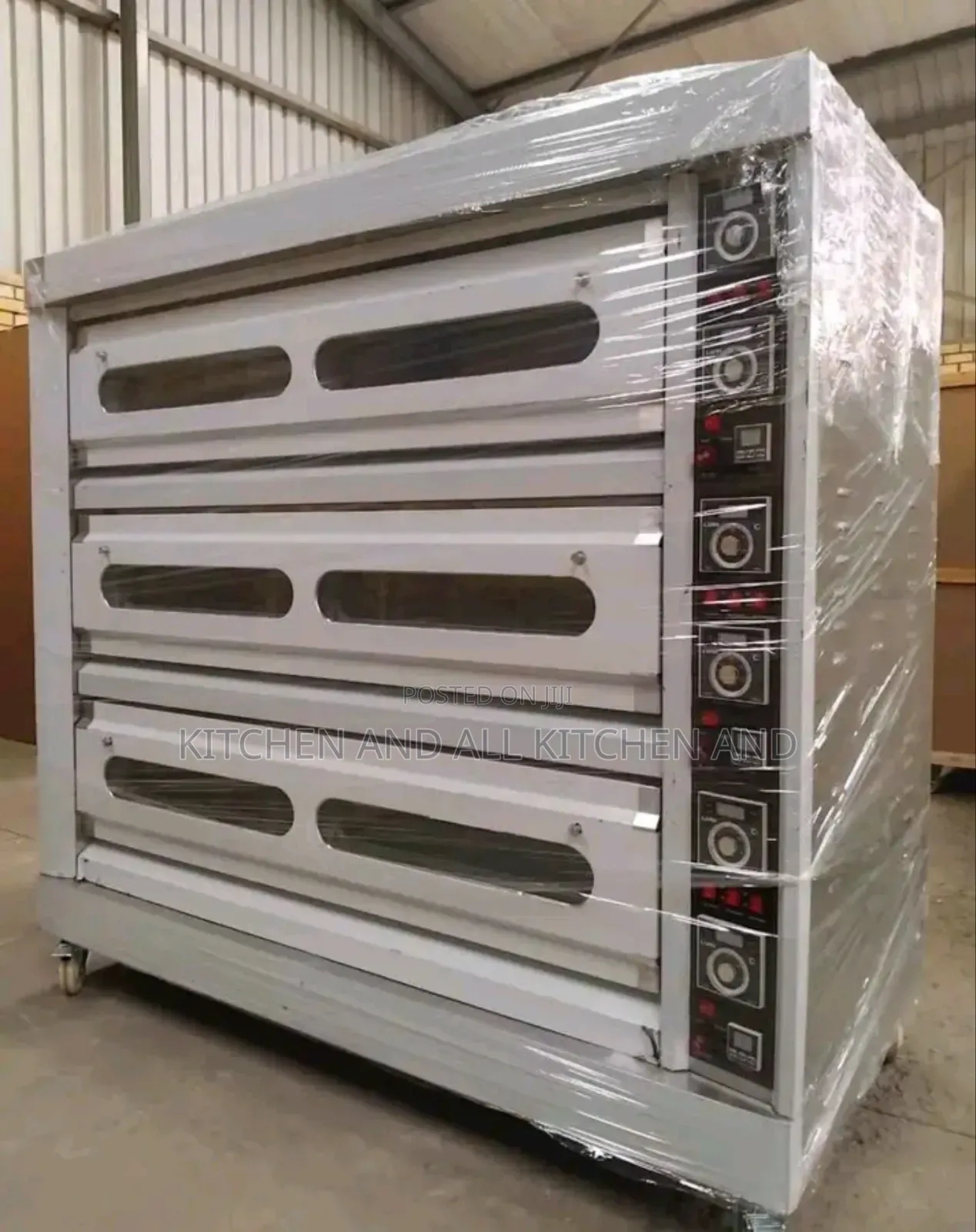 Three Deck Electric Oven