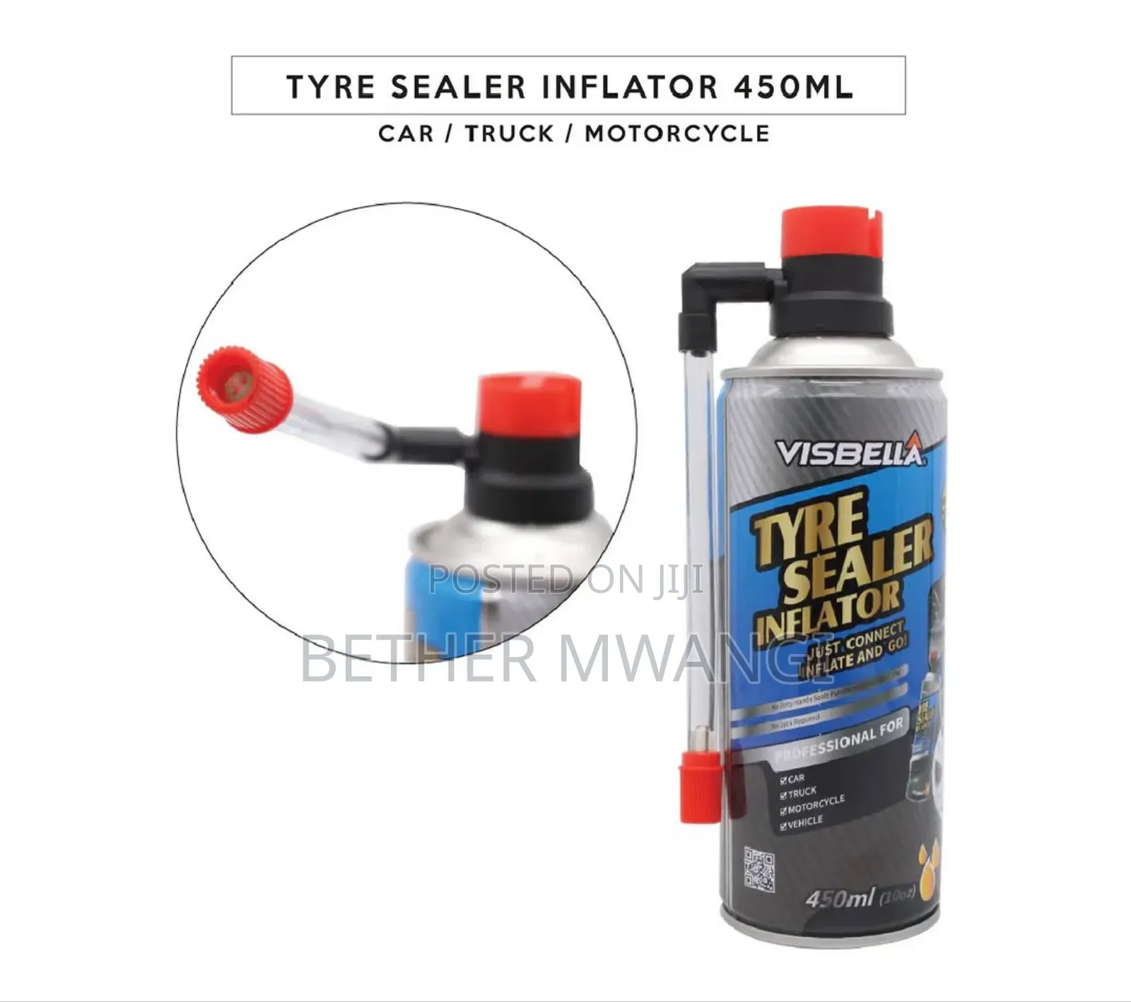 Emergency Tyre Sealer/Inflator in Kenya