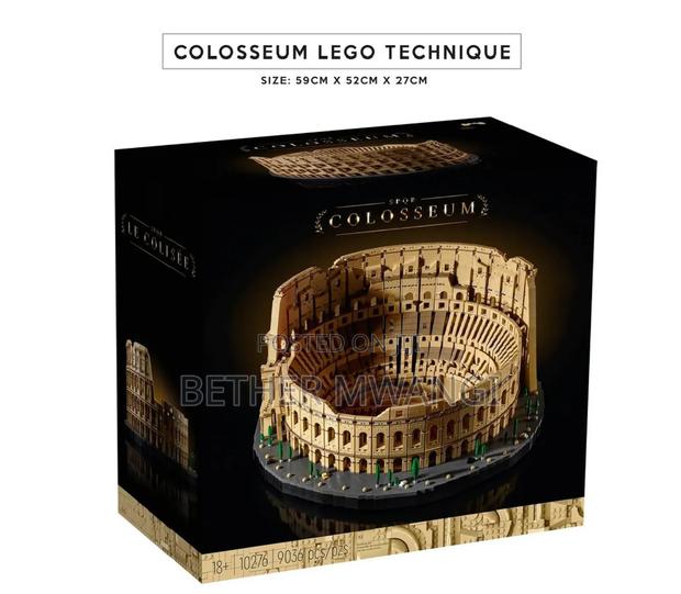 Colosseum Lego Technique in Kenya - thumbnail 2