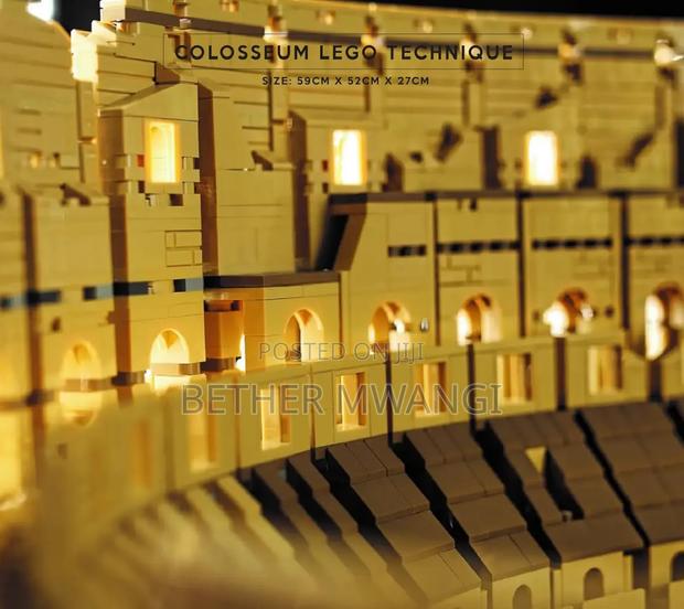 Colosseum Lego Technique in Kenya - thumbnail 5