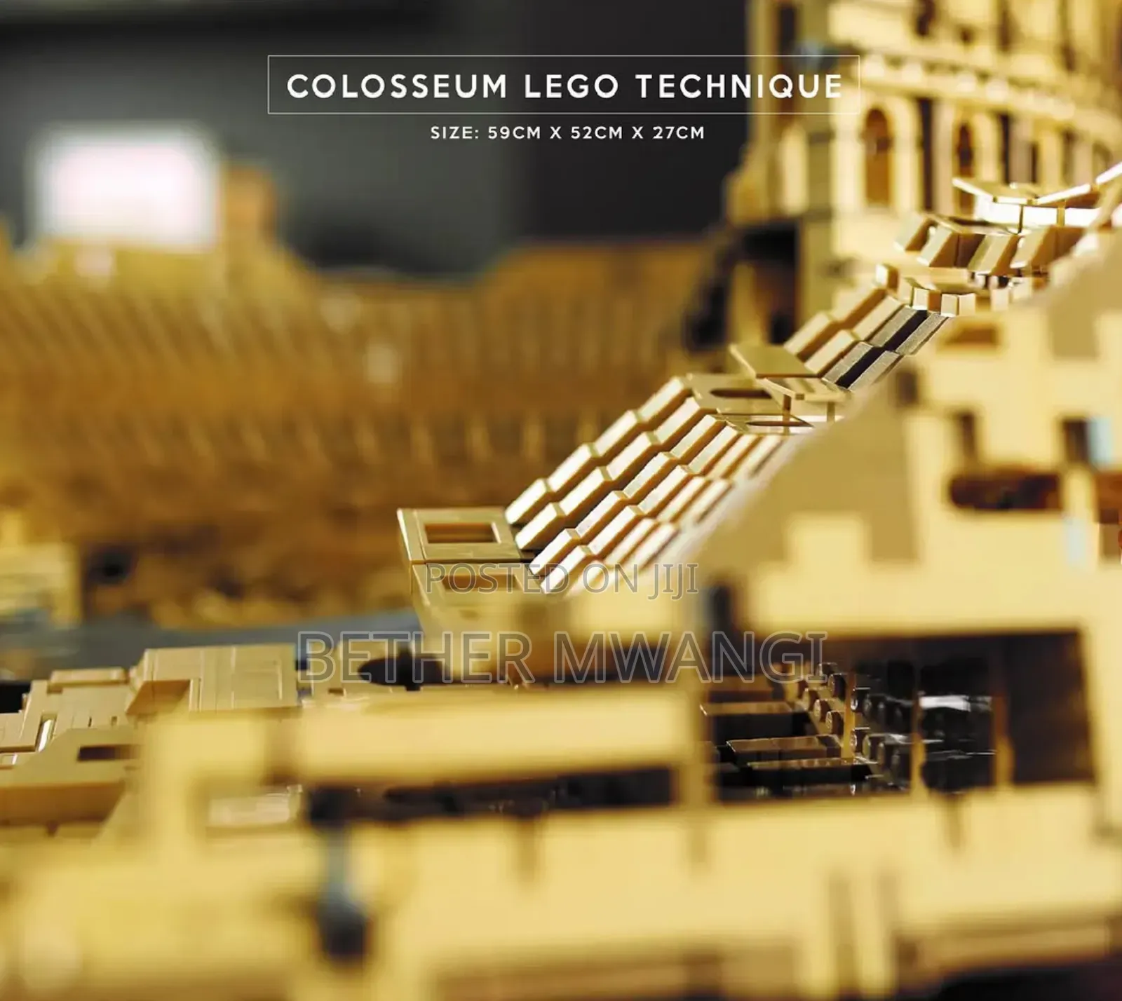 Colosseum Lego Technique in Kenya