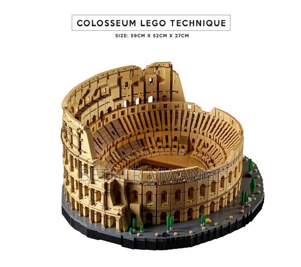 Colosseum Lego Technique in Kenya - thumbnail 8