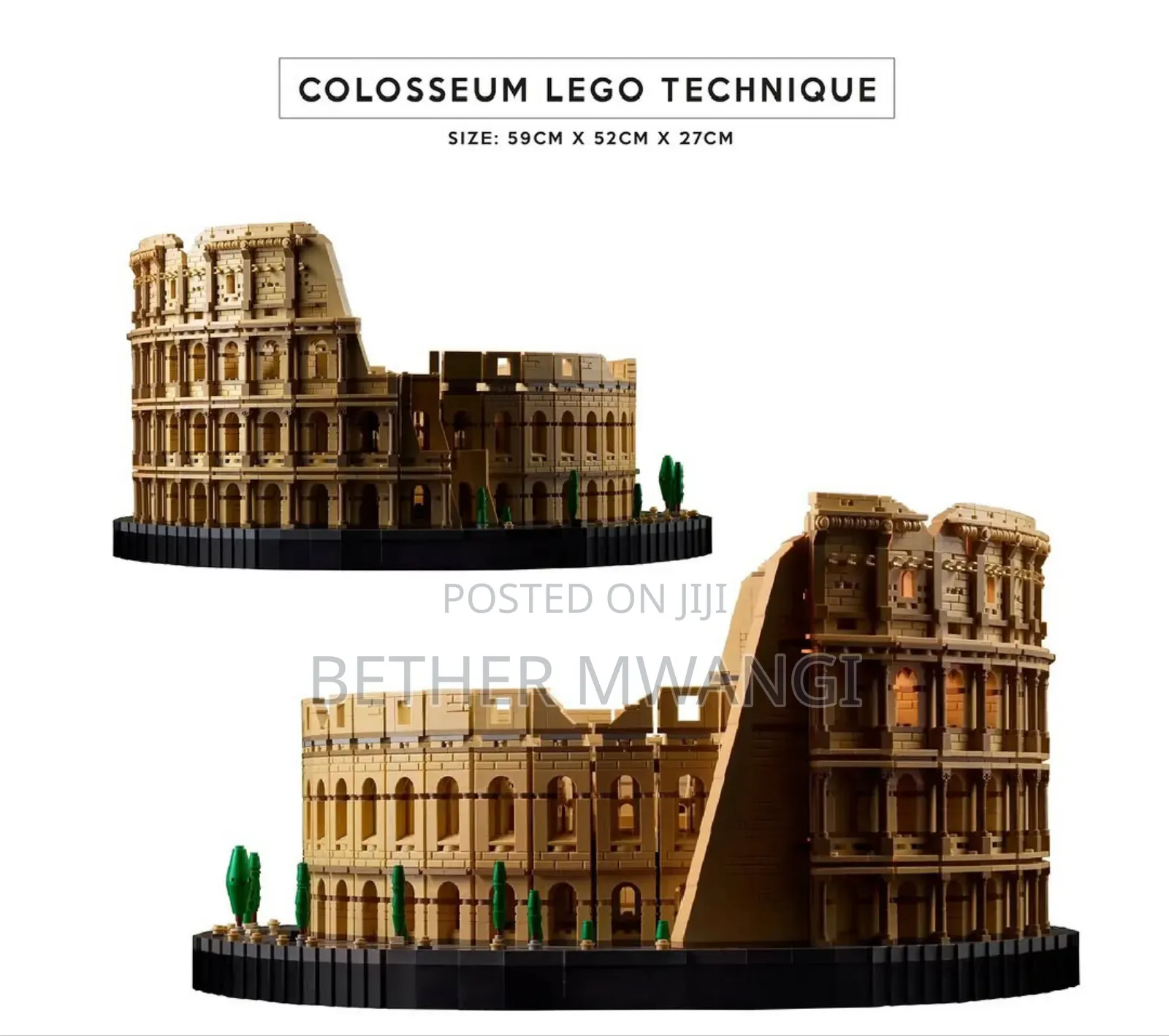 Colosseum Lego Technique in Kenya