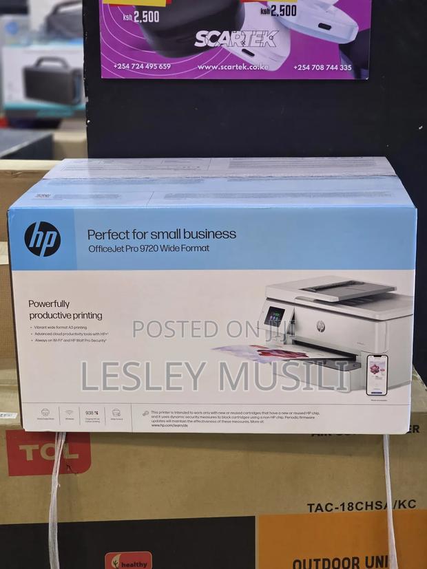 Hp Officejet Pro 9720 Wide Format All-in-One Printer - thumbnail 3