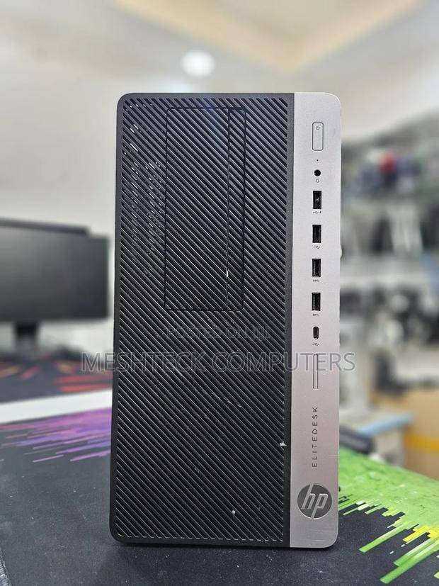 Desktop Computer HP EliteDesk 705 16GB AMD Ryzen 5 SSD 512GB - main view