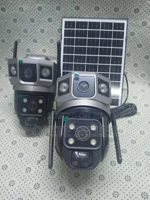 Wifi Dual Lens Solarenergy V380 Auto Track Motion