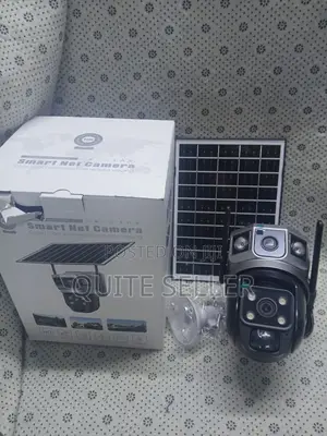 Waterproof Duallens Wifi CCTV V380 Pro Solar PTZ Camera