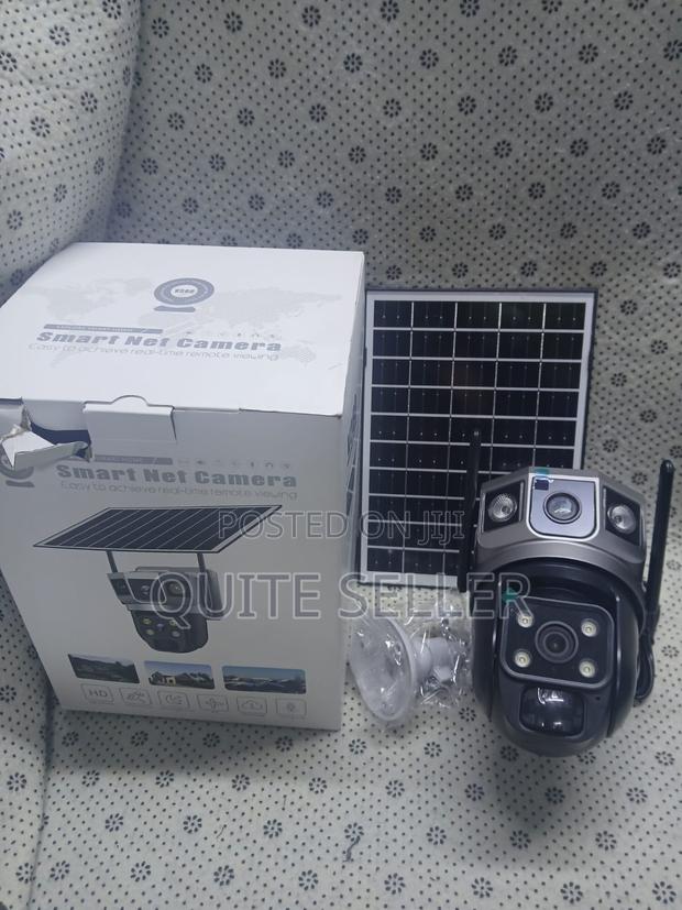 Waterproof Duallens Wifi CCTV V380 Pro Solar PTZ Camera - main view