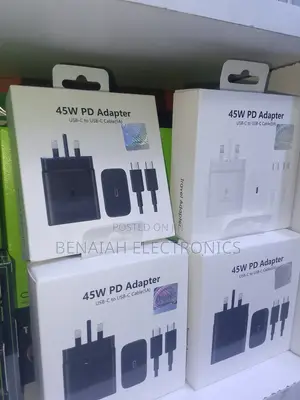 Samsung Fast Charger 45 Watts, Quick Charging ,5a Cable