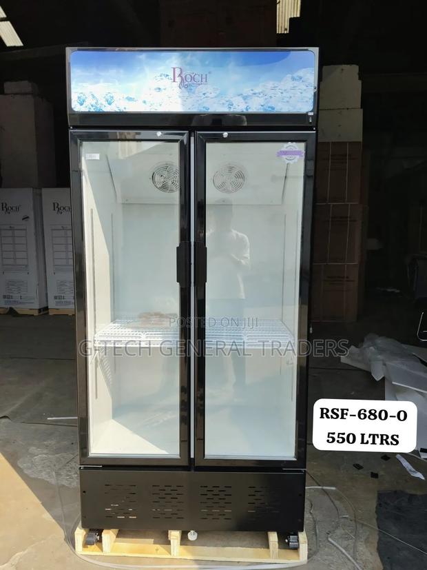 Roch Double Door 550l Showcase Chiller Fridge RSF-680-0