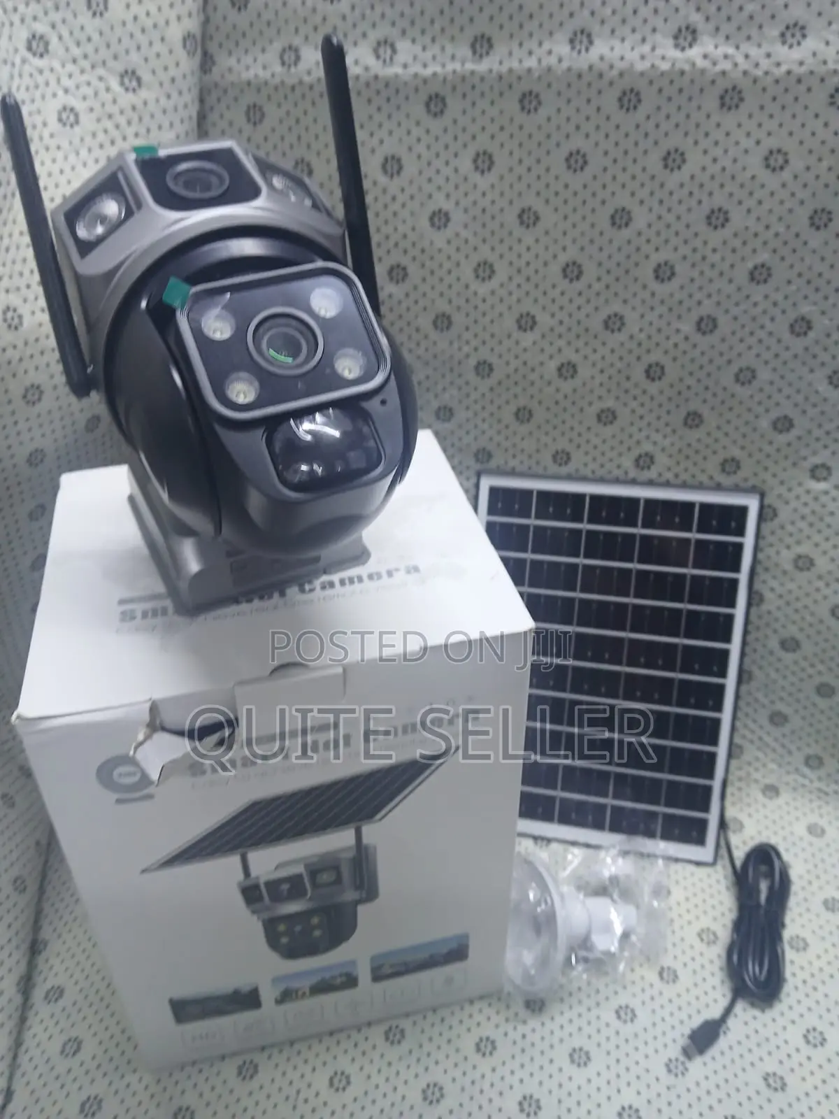 Solar Poweroutdoor CCTV Security Camera V380 Pro Wifi Wirele