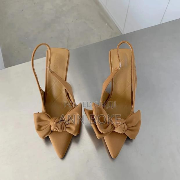 Classy Cutesy Heels in Stocjsizes Black and Brown Quality