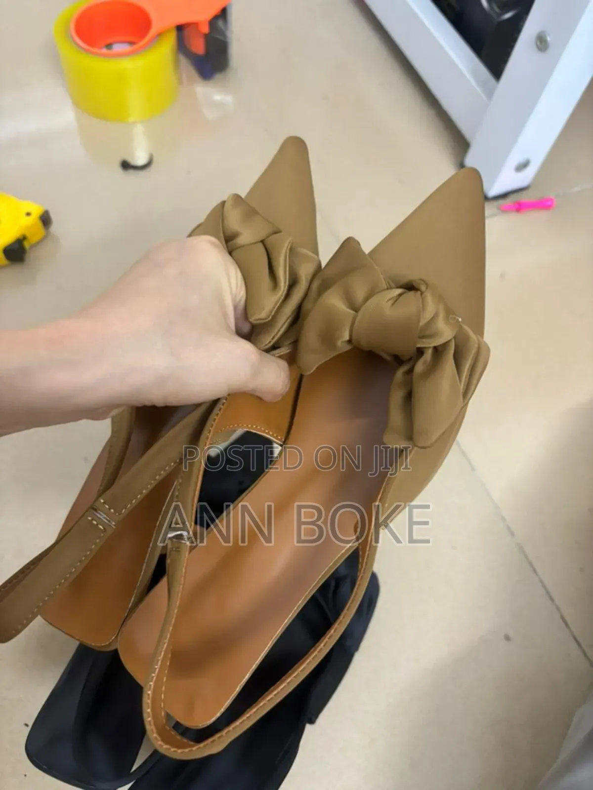 Classy Cutesy Heels in Stocjsizes Black and Brown Quality