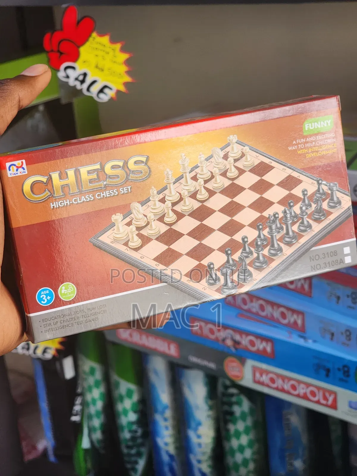 Magnetic Chess Board