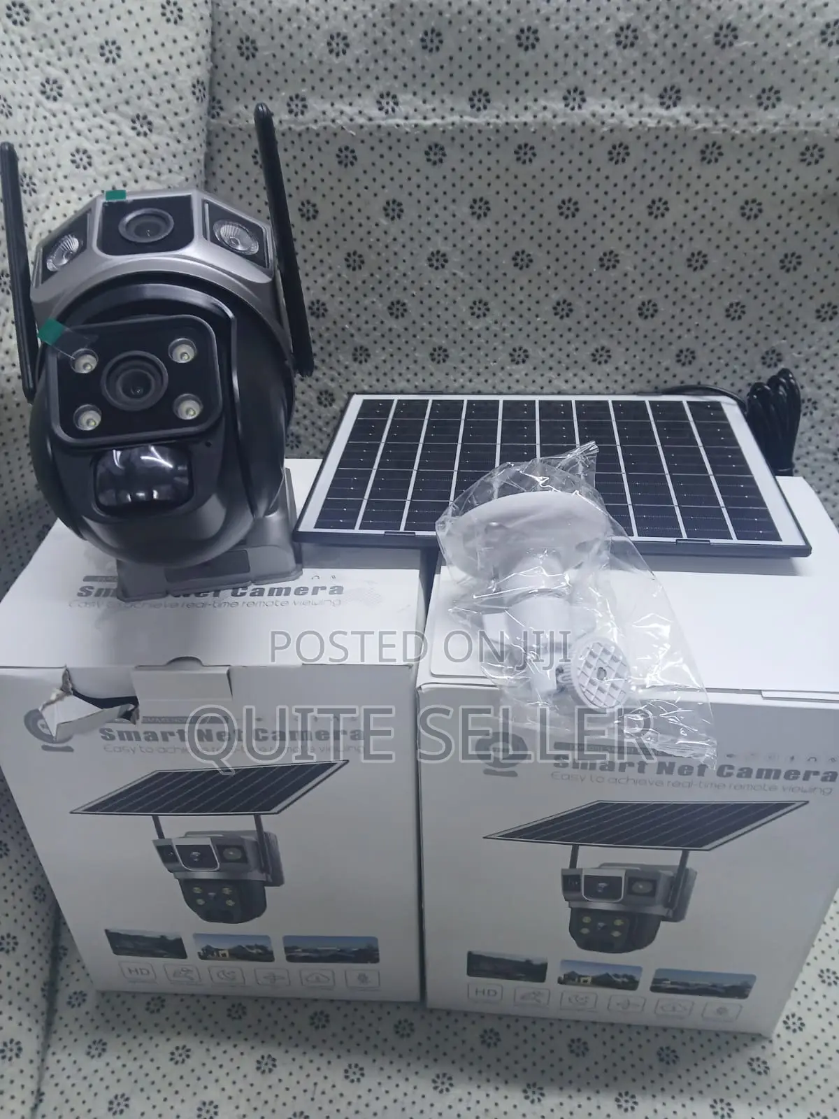 Solar Powered V380 Pro Wifi 4g Dual Lens View Wireless