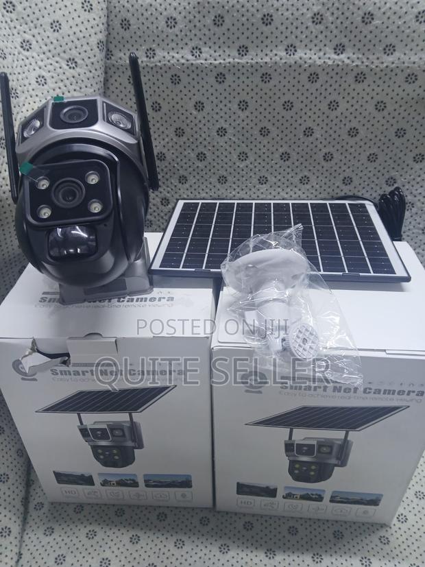 Solar Powered V380 Pro Wifi 4g Dual Lens View Wireless