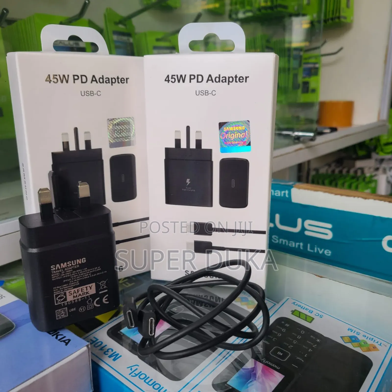 Samsung 45w Pd, Usb-C Fast Charging Wall Charger.