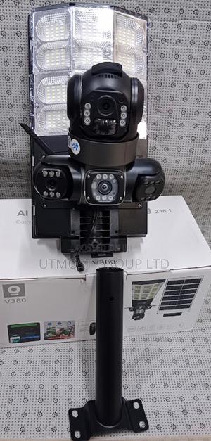 Smart V380 Pro Solar Street Light PTZ Flood Light 4g - thumbnail 2