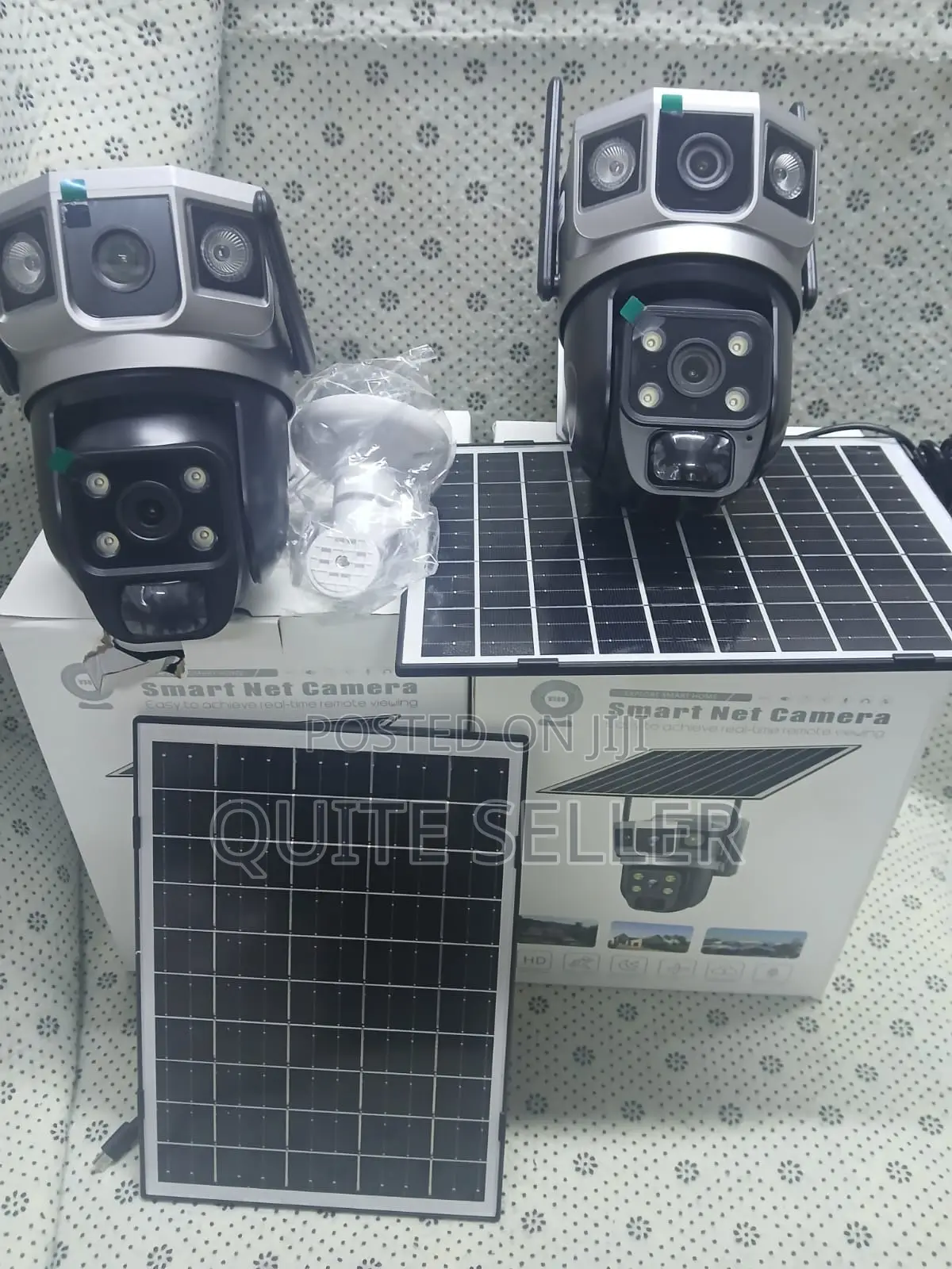 Wifidual Lens Dualview Autotrack V380 Pro App Solar PTZ CCTV