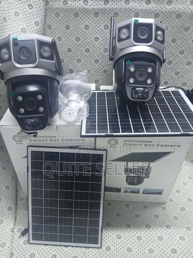 Wifidual Lens Dualview Autotrack V380 Pro App Solar PTZ CCTV