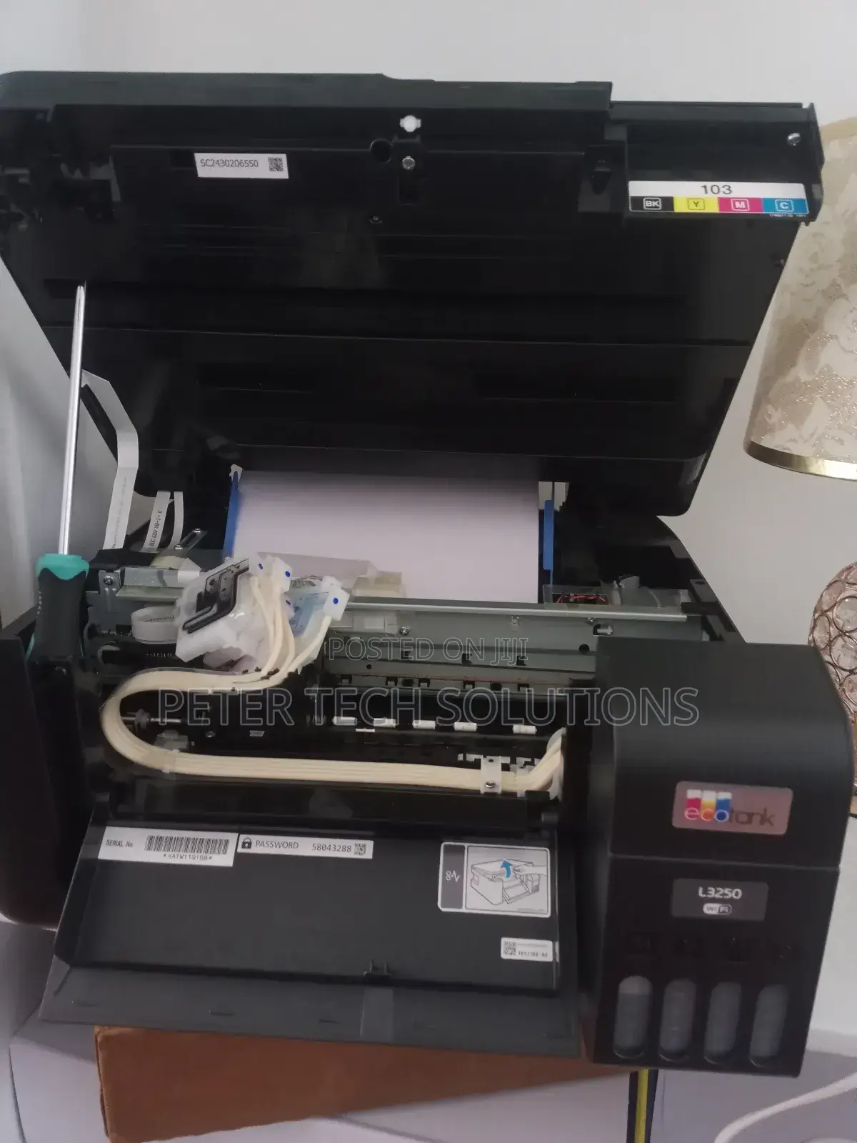 L3250 Repair Epsons Printer and Service Maintenance
