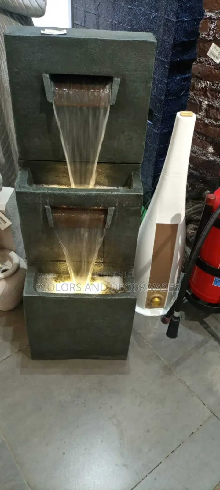 Stunning Indoor/Outdoor Waterfall Fountain