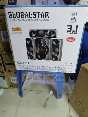 3.1chglobalstar Home Theater Systemwith Remotecontrol Woofer
