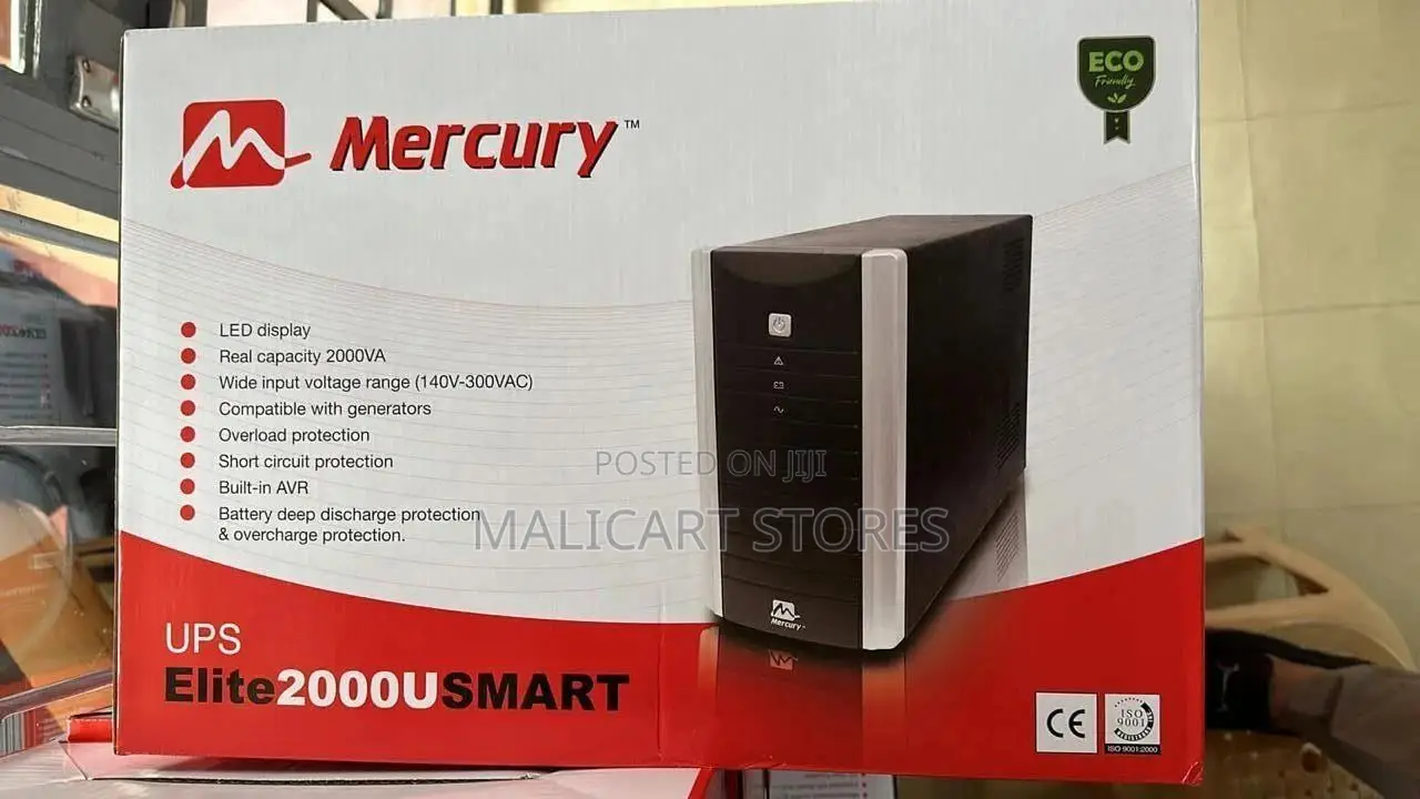 Mercury Elite 2000u Smart Offline Ups 2000va