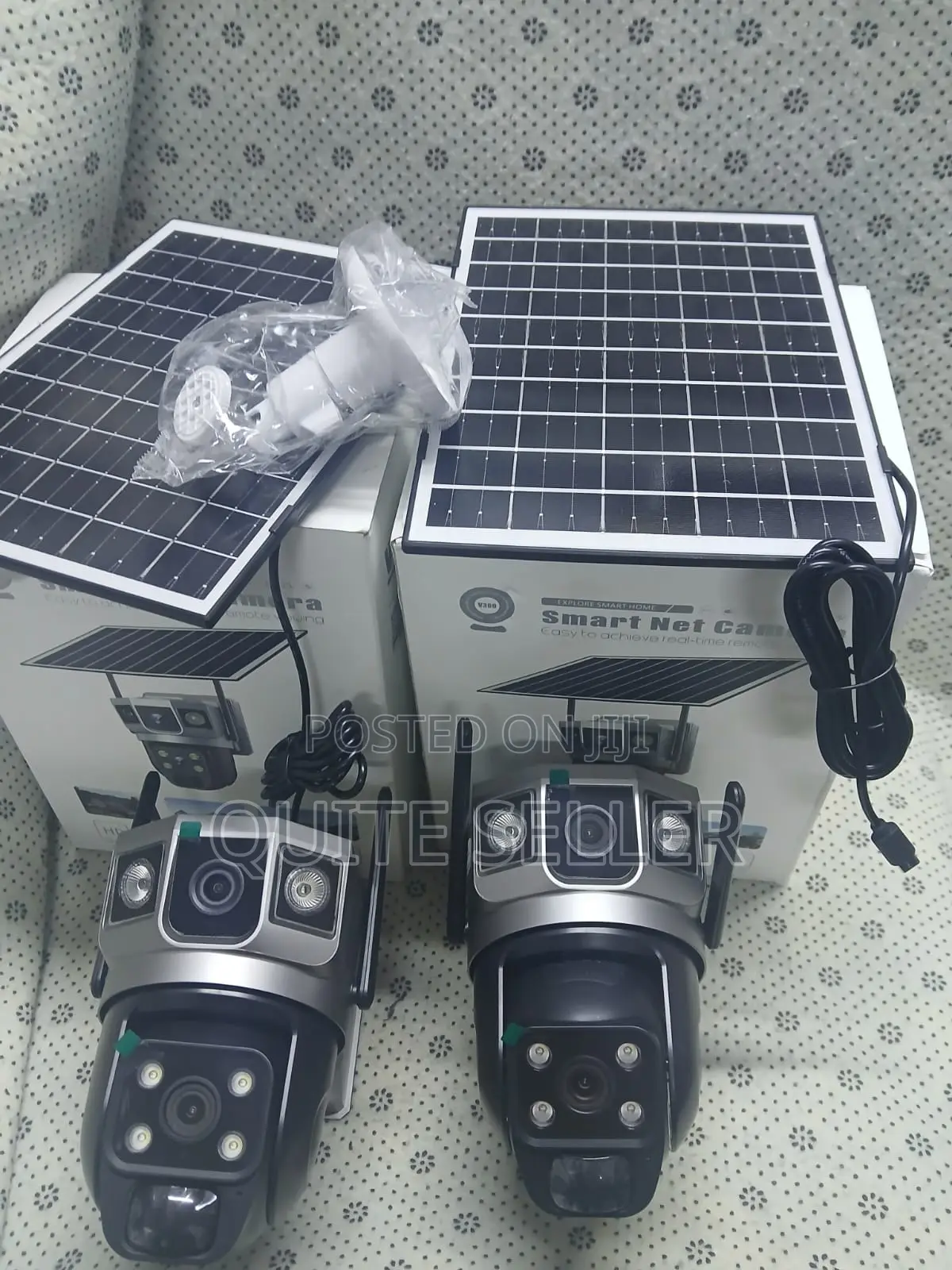 Smartnet Camera V380pro 4gsim Card Solar Powered Camera