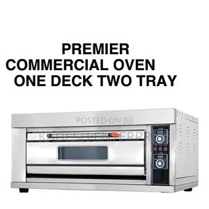 Commercial Single Deck Two Trays Oven - main view