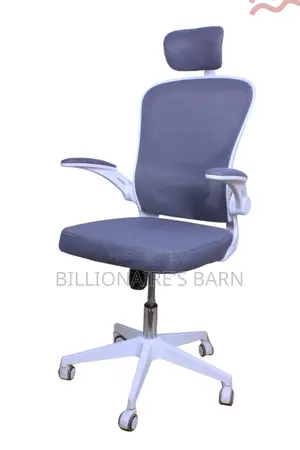 Office Chair, With Back Seat Fabric Ergonomic
