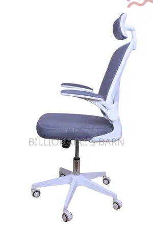 Office Chair, With Back Seat Fabric Ergonomic