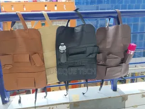 Buy Universal Leather Car Backseat Storage Bag Organizer