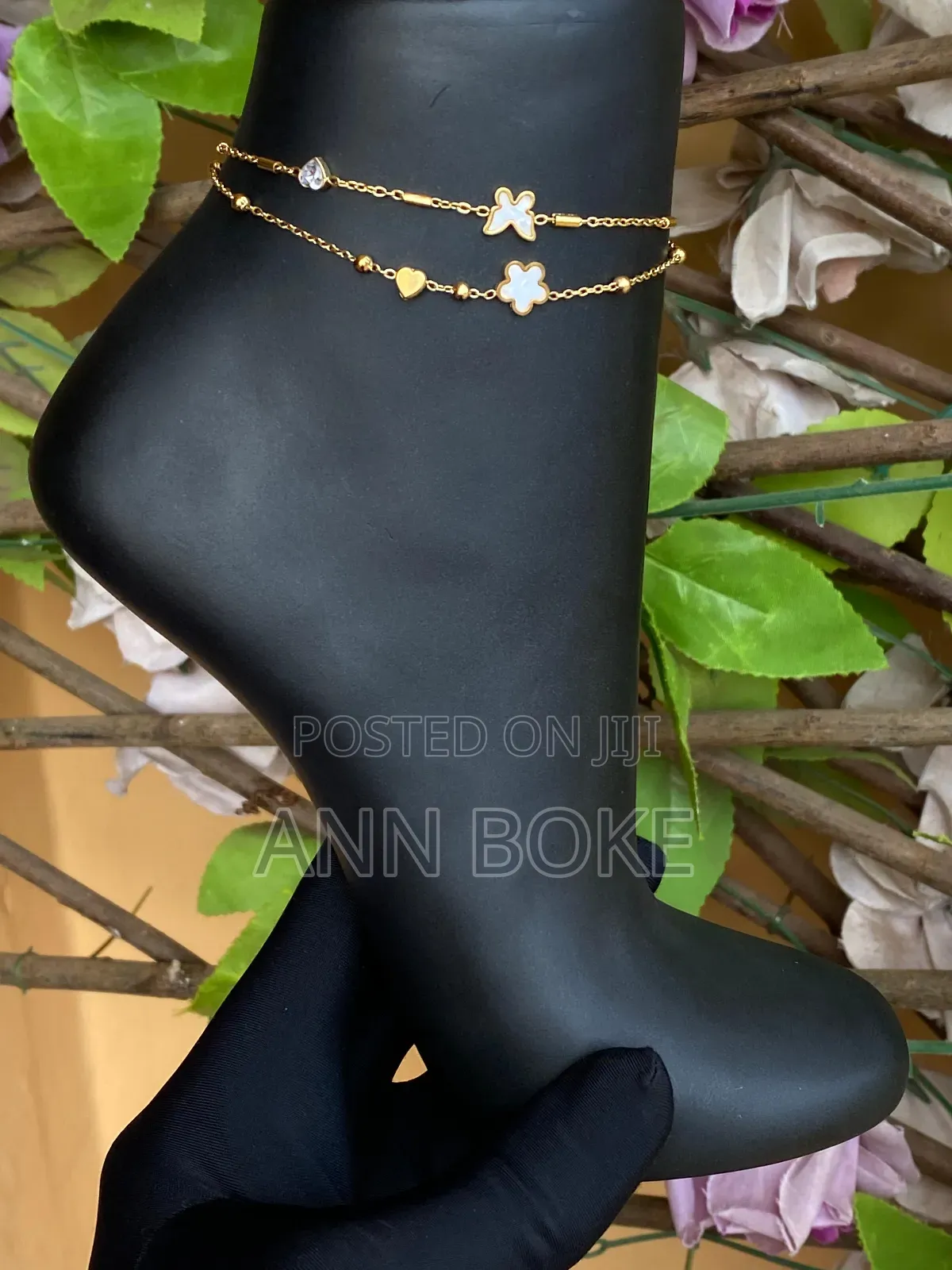 Hypoallergenic Ladies Anklets
