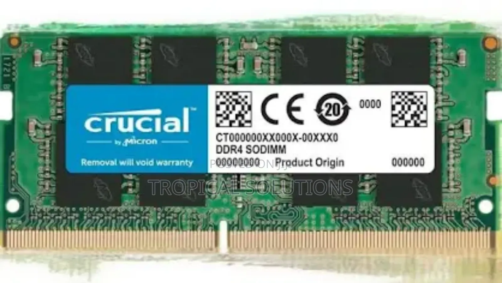 Crucial Laptop Ram Ddr4 4gb 2666