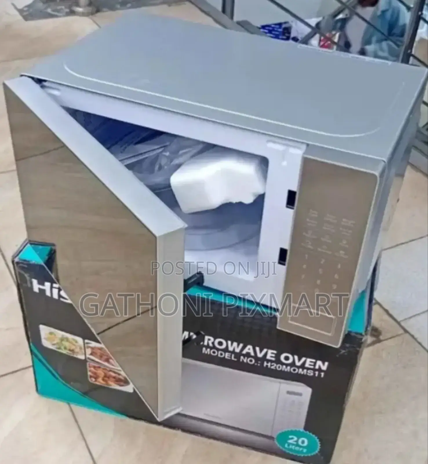 Hisense 20l Microwave Oven H20moms11 – Silver