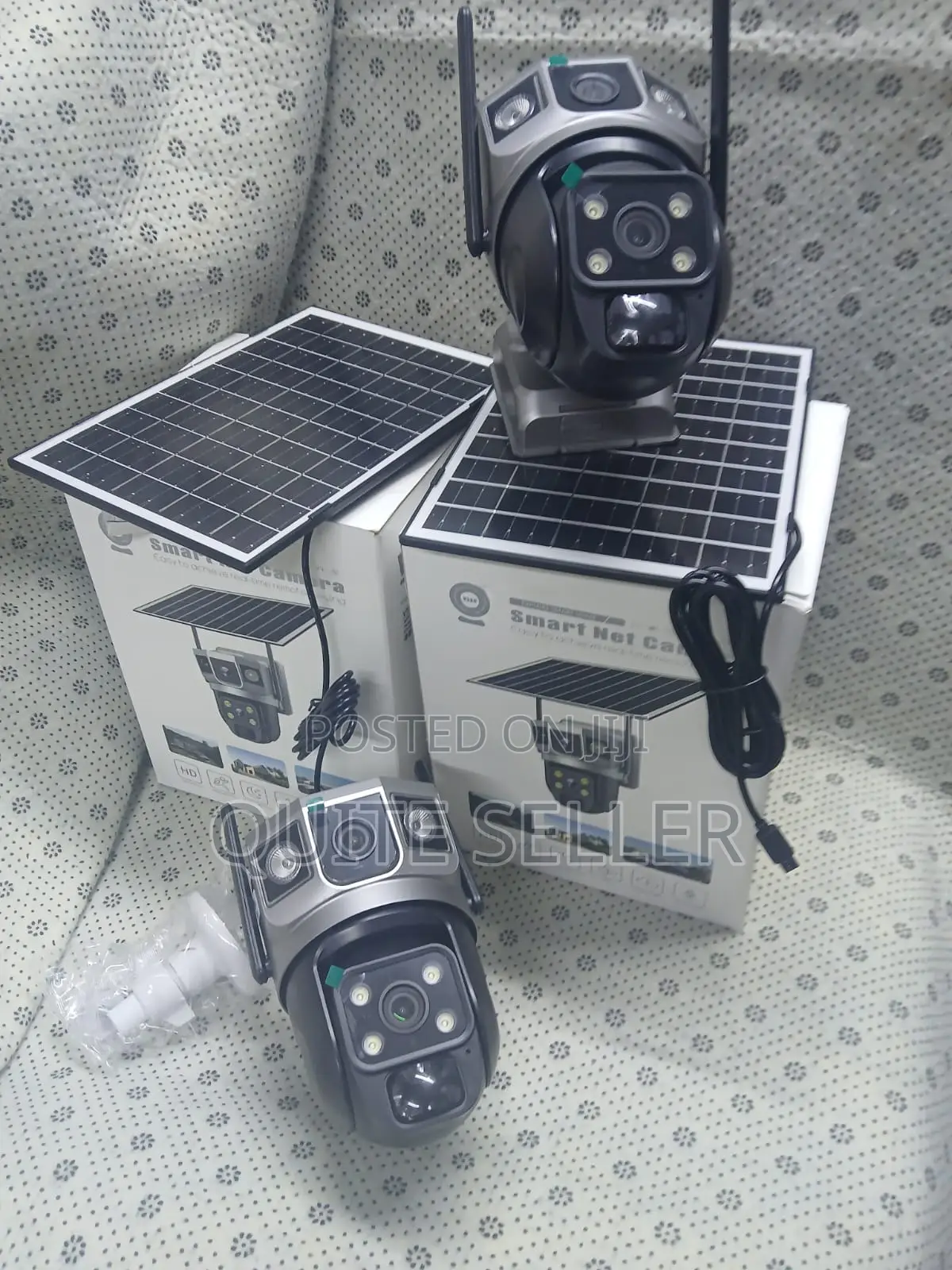 Smartnet Camera Dual Lens Wifi/ 4g Solarpowered Clound Stora