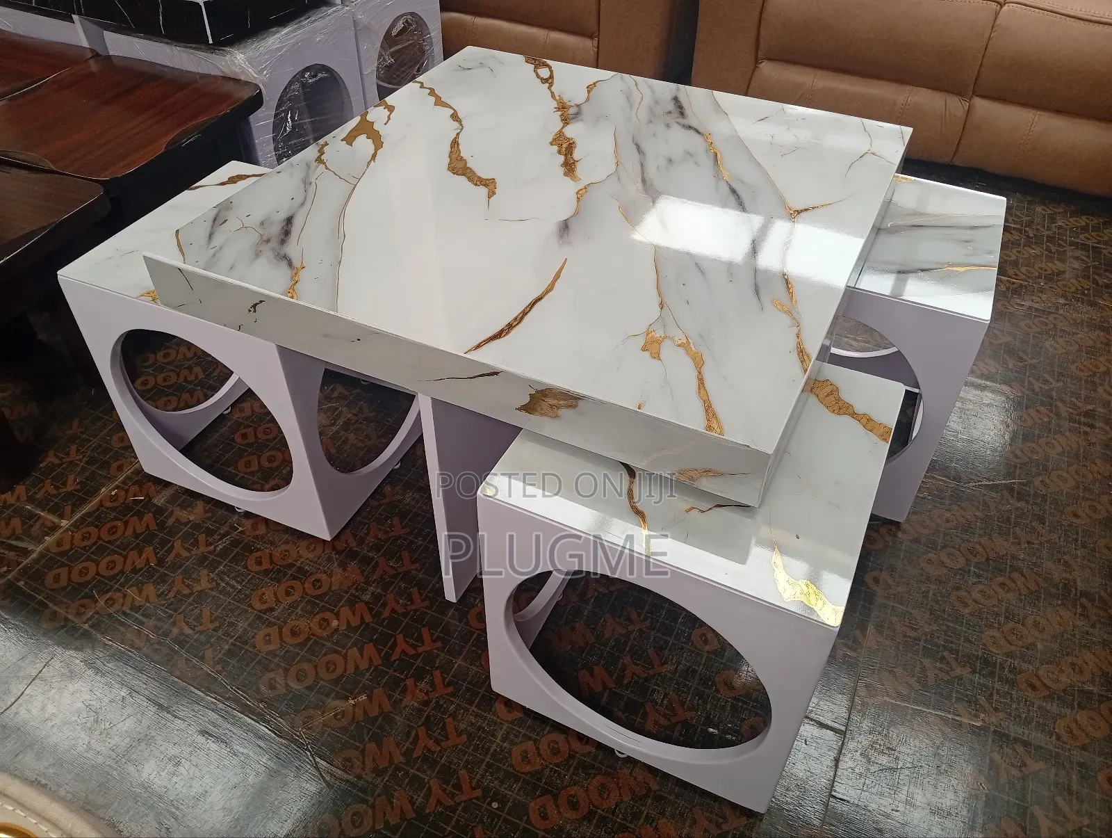 5 in 1 Marble Coffee Stand