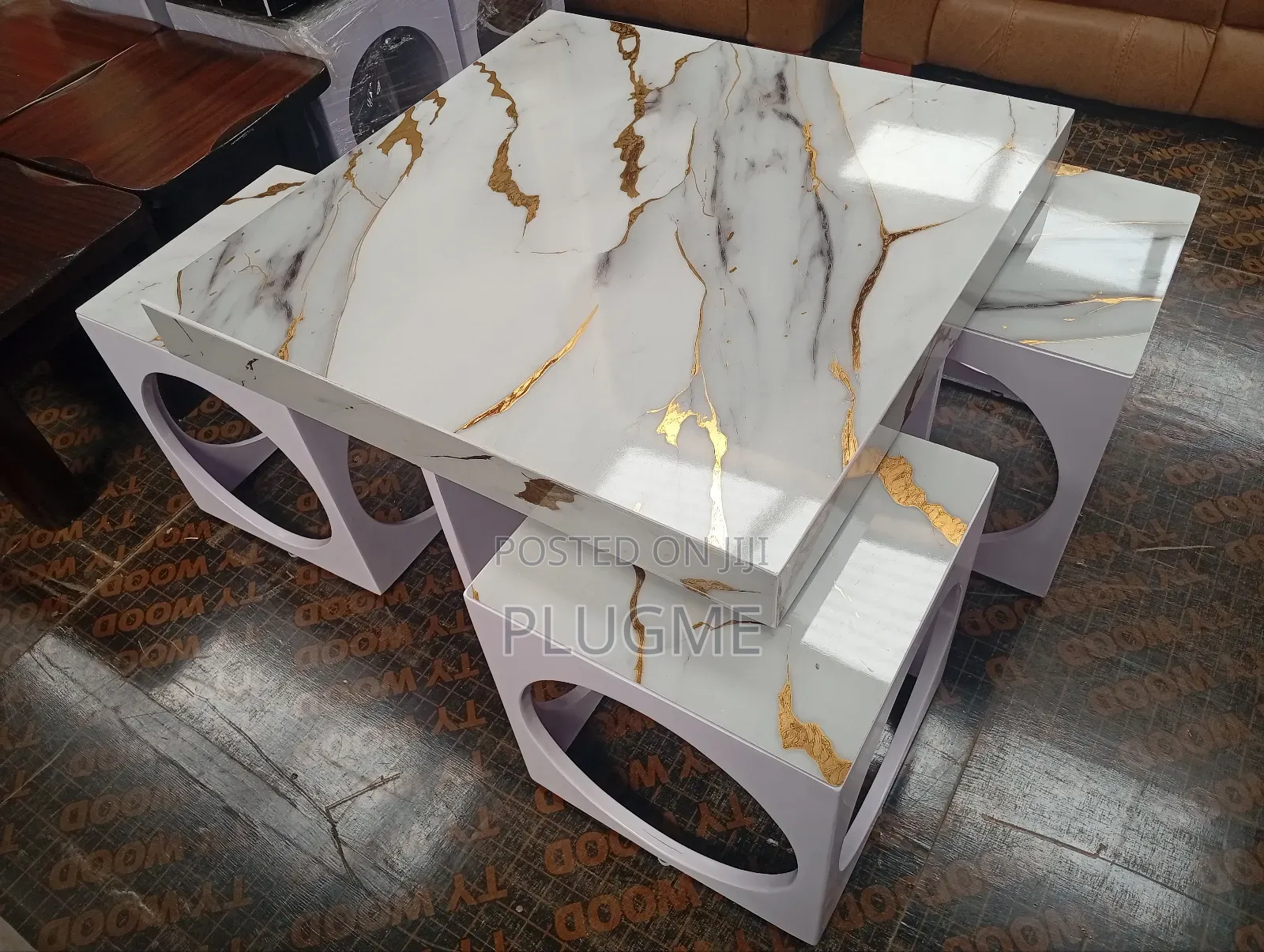 5 in 1 Marble Coffee Stand
